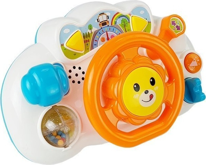 Kierownica LEAN Toys dla niemowlaka Pomarańczowa 7041 (5905323211049) - obraz 3