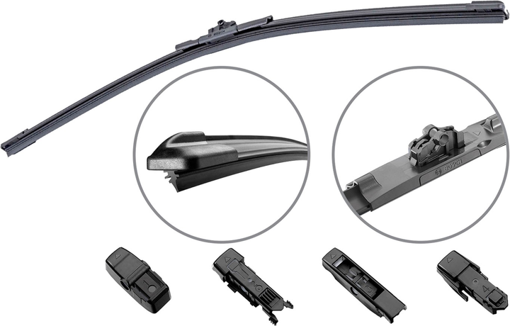 Szczotka wycieraczki bezramkowa Bosch AeroTwin Plus 28" (700 mm) (3 397 006 953) - obraz 2