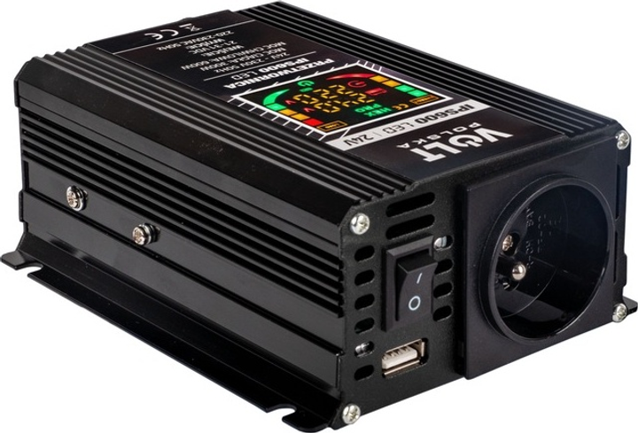 Перетворювач напруги Volt Polska IPS 600 24VDC/230VAC 300W (3IPS060024) - зображення 2