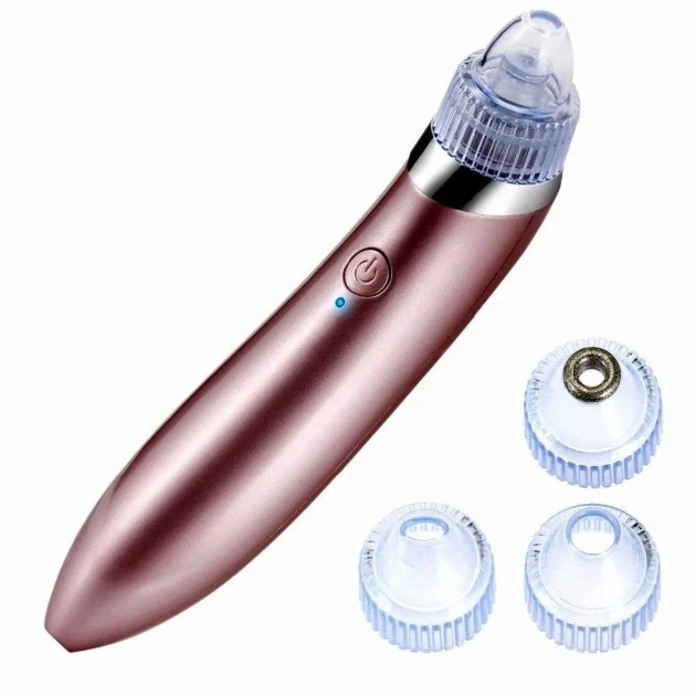 Вакуумный аппарат для чистки пор лица Beauty XN-8030 3 уровня всасывания 5 насадок - изображение 5