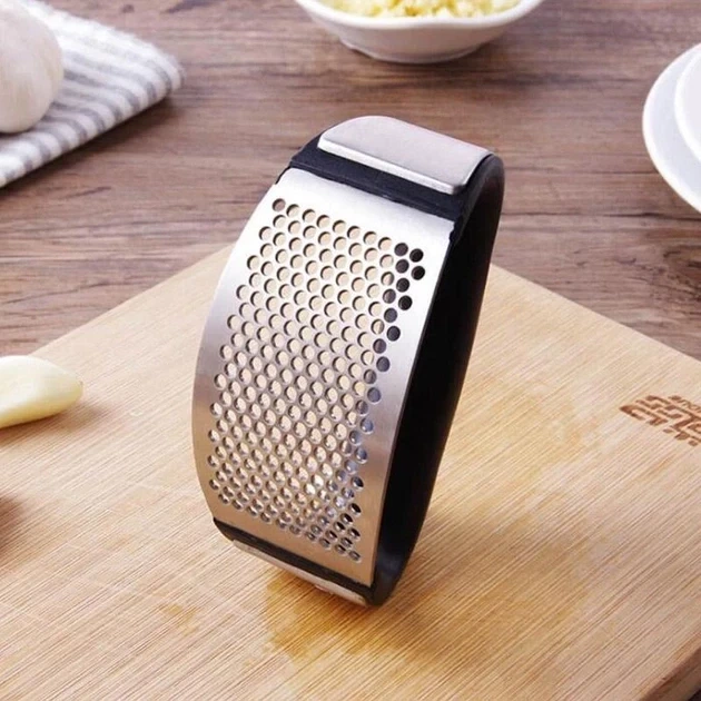Пресс для чеснока Garlic Press 200 нержавеющая сталь эргономичный дизайн - изображение 3