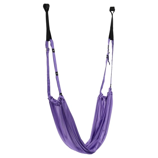 Гамак-резинка для аэройоги Air Yoga Rope подвесной регулируемый до 200 кг - изображение 2