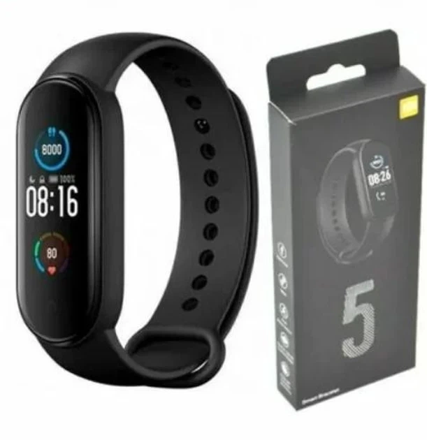 Фитнес-браслет Smart Band M5 стильный дизайн amoled экран bluetooth 5.0 - Фото 1 Фитнес-браслет Smart Band M5 стильный дизайн amoled экран bluetooth 5.0 - изображение 1