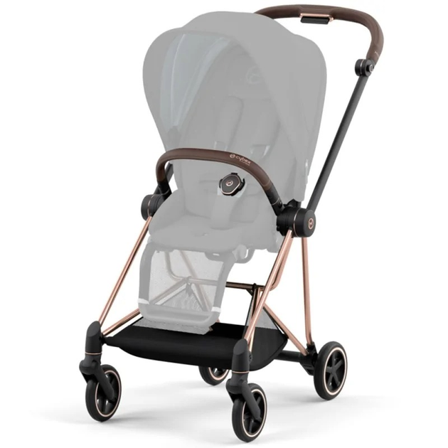 Elektryczny stelaż Cybex konstrukcja wózka Mios + Seat Chrome Rosegold Platinum (4063846138173) - obraz 3