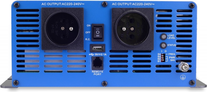 Перетворювач напруги Volt Polska Sinus Eco 4000 12VDC/230VAC 2000W (3SIPS40001) - зображення 3