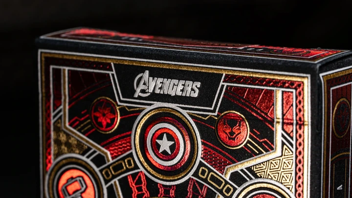 Карты игральные Avengers: Infinity Saga Red - изображение 8