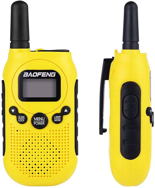 Рація Baofeng BF-T6 Panda Yellow (5900804144595) - зображення 3