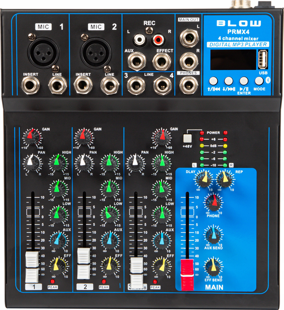 Mikser audio BLOW PRMX 4 (33-201#) - obraz 2