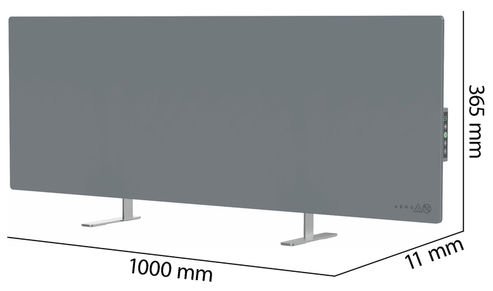 Конвектор AENO Premium Eko Smart Led AGH0005S - зображення 8