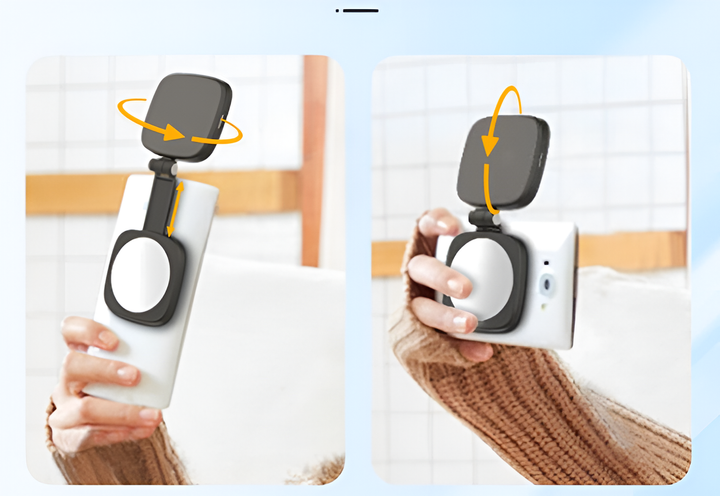 Селфи-подсветка F622 LED с магнитным держателем MagSafe и клипсой, 3 режима, встроенный аккумулятор 1000 мАч, - изображение 10