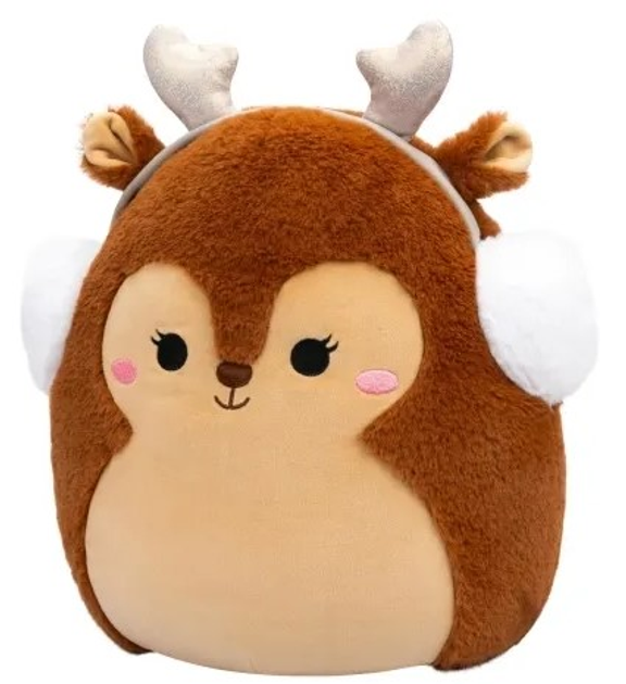 М'яка іграшка Squishmallows Fuzz A Mallows Darla Reindeer P21 30 см (0191726779599) - зображення 5