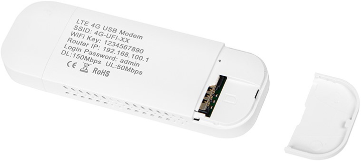 Modem Blow LTE 4G USB WiFi White (86-066#) - obraz 3