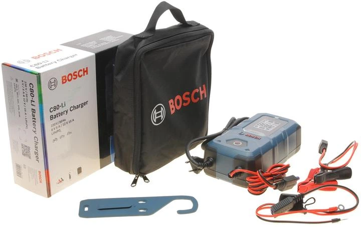 Зарядний пристрій Bosch C30 (0189911030) 120Ah 3.8A 6-12v - изображение 2