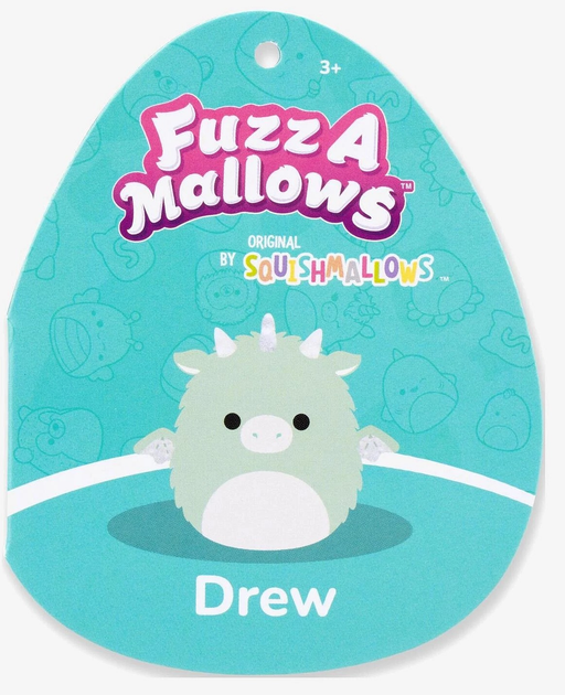 Maskotka Squishmallows Fuzz A Mallows Drew Dragon P21 30 cm (0191726779452) - obraz 7