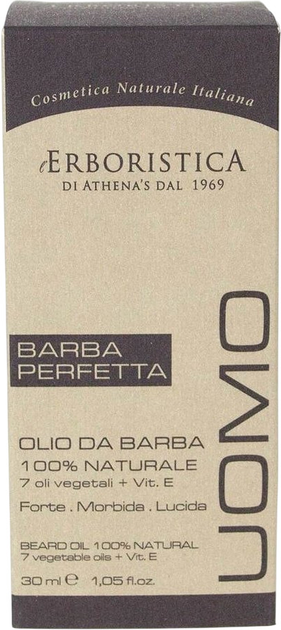 Olejek do brody L'Erboristica Uomo nawilżający 30 ml (8002842170967) - obraz 3