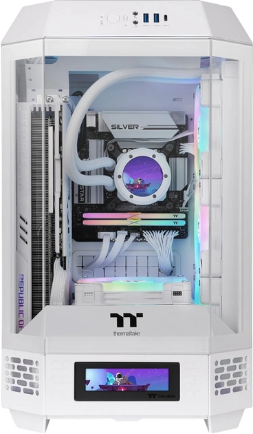 Корпус Thermaltake The Tower 250 Snow (CA-1Z9-00S6WN-00) - зображення 13