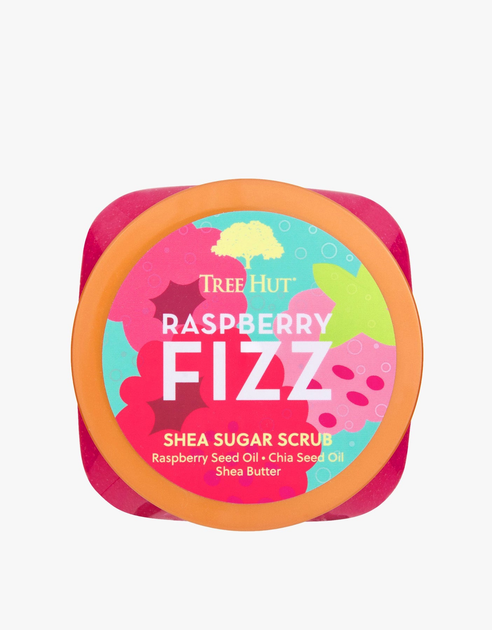 Peeling cukrowy do ciała Tree Hut Raspberry Fizz Shea Sugar 510 g (075371003752) - obraz 4