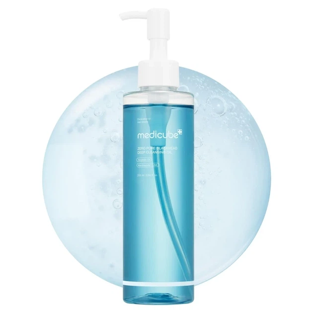 Гидрофильное масло для лица Medicube Zero Pore Blackhead Deep Cleansing Oil 205 мл - Фото 1 Гидрофильное масло для лица Medicube Zero Pore Blackhead Deep Cleansing Oil 205 мл - изображение 1