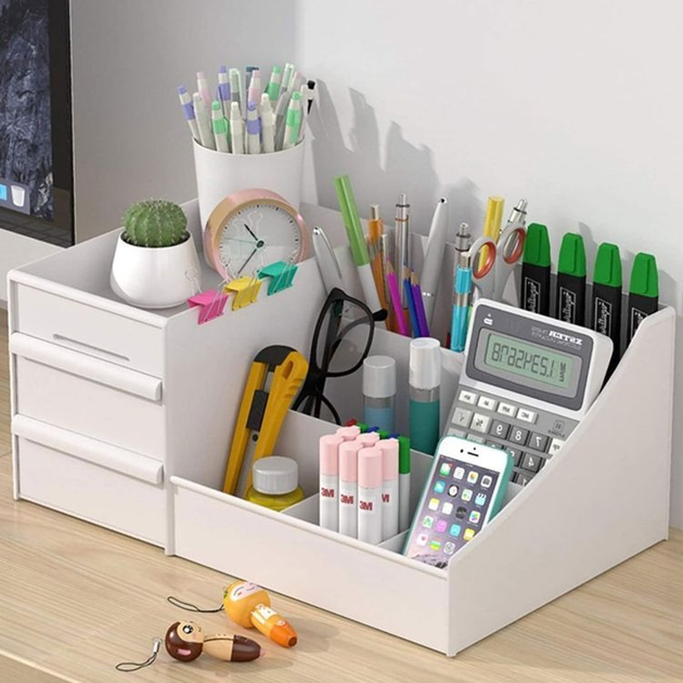 Organizer na biżuterię ModernHome by Multistore miejsce na akcesoria biurowe 29 x 18 x 13.5 cm (5903769979172) - obraz 5