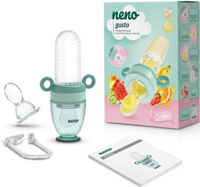 Nibbler z łyżeczką Neno Gusto 2 w 1 (5902479674698) - obraz 5