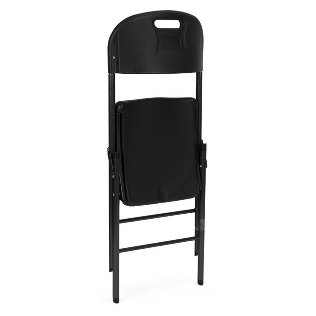 Zestaw składanych krzeseł 2 szt ModernHome by Multistore (YC-050-BLACK) - obraz 2