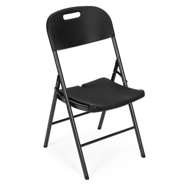 Zestaw składanych krzeseł 2 szt ModernHome by Multistore (YC-050-BLACK) - obraz 6