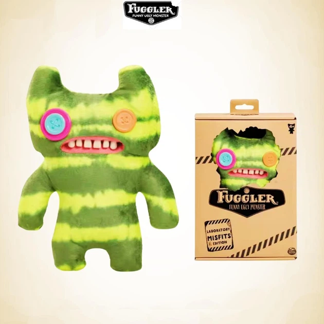 Мягкая игрушка Фуглер в коробке монстрик Fuggler ZURU Черный 22см