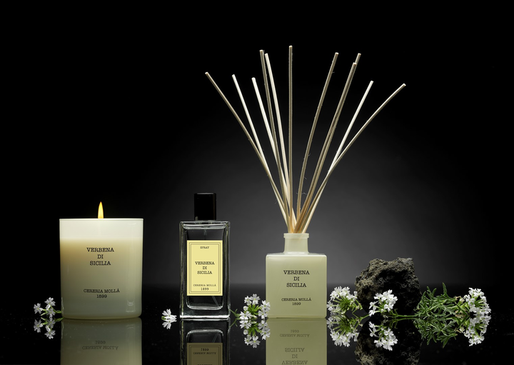 Dyfuzor zapachowy Cereria Molla Premium Reed Verbena di Sicilia + patyczki 100 ml (8424405013229) - obraz 2
