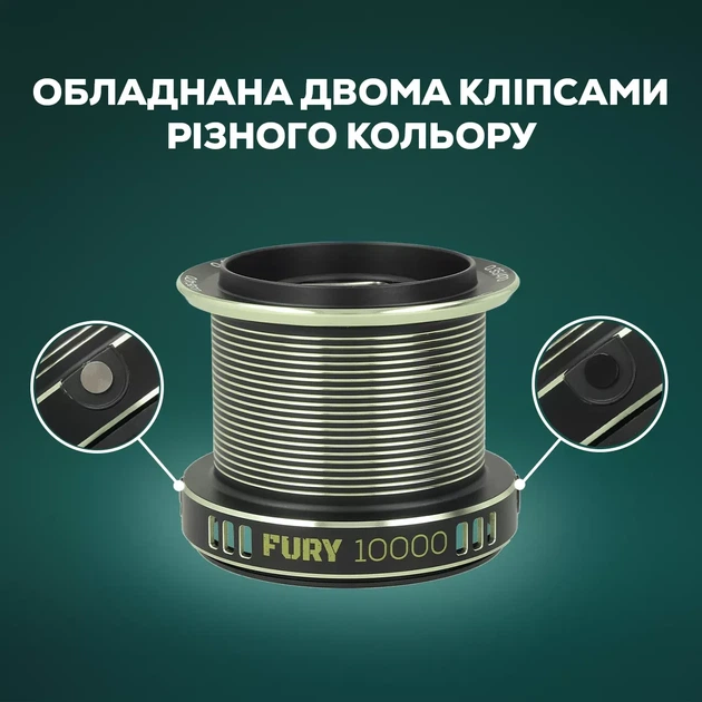 Катушка карповая GC G.Carp Fury 10000 11+1BB - изображение 2