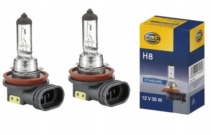 Автомобільна лампа Hella Standard H8 35 Вт 12 В (8GH008356121) - зображення 2