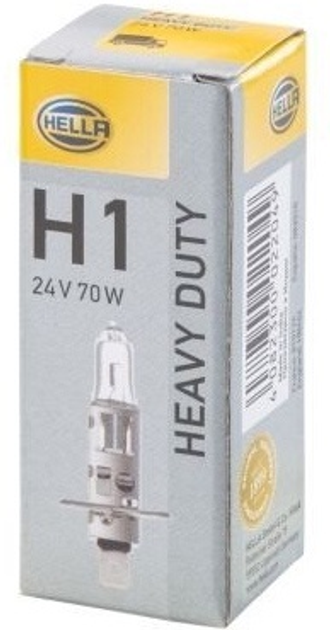 Автомобільна лампа Hella Heavy Duty H1 70 Вт 24 В (8GH002089251) - зображення 1