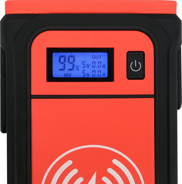 Urządzenie rozruchowe-power bank YATO z wyświetlaczem LCD 16000 mAh (YT-83085) - obraz 4