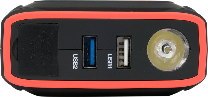 Urządzenie rozruchowe-power bank YATO z wyświetlaczem LCD 16000 mAh (YT-83085) - obraz 5