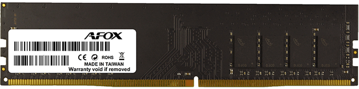 Оперативна пам'ять AFOX UDIMM DDR4-3200 4096MB PC4-25600 (AFLD44PK1P) - зображення 1