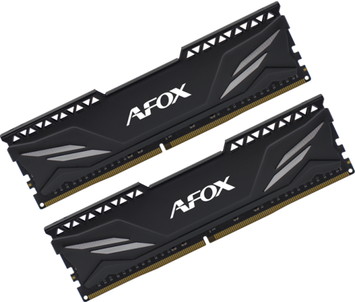 Оперативна пам'ять AFOX Gaming UDIMM DDR4-3200 32768MB (2x16384MB) PC4-25600 Black (AFLD432PH1CADB) - зображення 1
