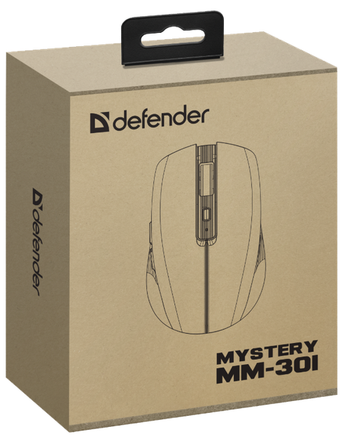 Миша Defender Mystery MM-301 LED (52301) (7153544) - изображение 4