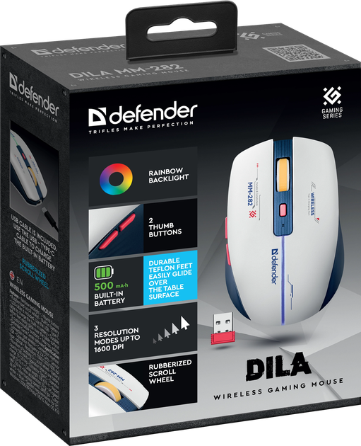 Миша Defender Dila MM-282 (52282) (7087443) - изображение 4