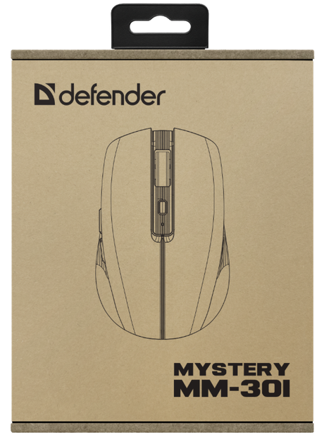 Миша Defender Mystery MM-301 LED (52301) (7153544) - изображение 8