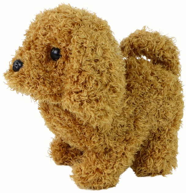 Собака LEAN Toys Щеня рухається та гавкає Коричневий 14989 (5905515354684) - зображення 3
