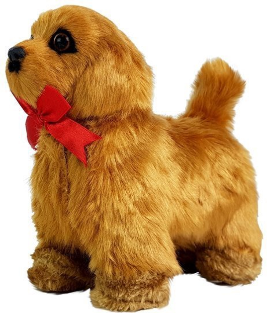 Собака LEAN Toys рухається та гавкає з дистанційним керуванням Коричневий 7249 (5905515350303) - зображення 1