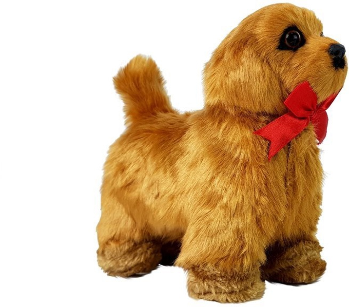 Собака LEAN Toys рухається та гавкає з дистанційним керуванням Коричневий 7249 (5905515350303) - зображення 2