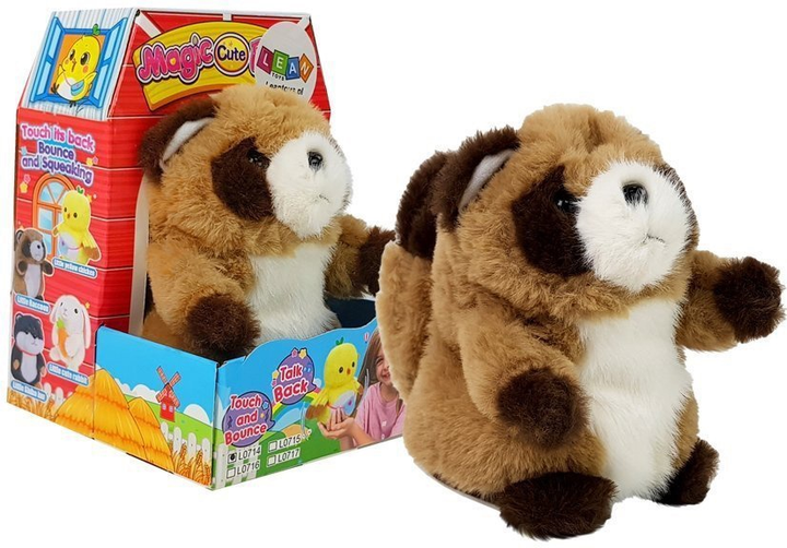 Єнот LEAN Toys Прач, що говорить 7355 (5905214973407) - зображення 2