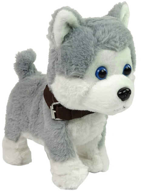 Песик LEAN Toys Хаскі ходить та грає музику на повідку 9964 (5904204758222) - зображення 4