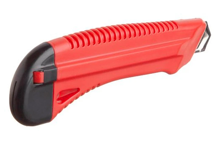 Нож Intertool 18 мм усиленный (HT-0501) - Фото 3 Нож Intertool 18 мм усиленный (HT-0501) - изображение 3