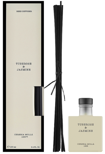 Аромадифузор Cereria Molla Premium Reed Tuberose & Jasmine + палички 100 мл (8424405013199) - зображення 1