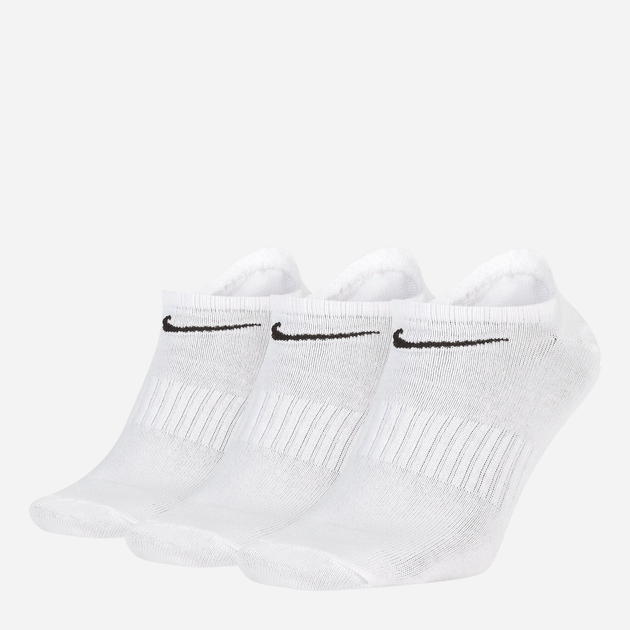 Zestaw skarpet męskich 3 pary Nike U Nk Everyday Ltwt Ns 3Pr 132 SX7678-100 46-50 (XL) Biały (888407239304) - obraz 1