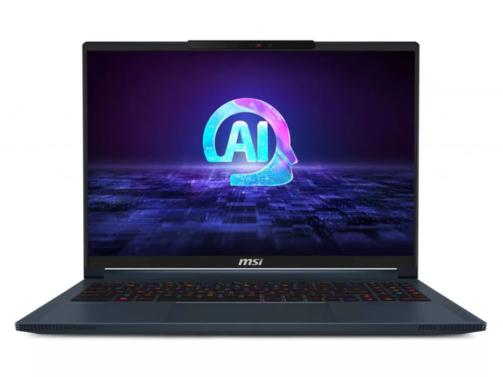 Ноутбук MSI Stealth 16 AI Studio Star Blue 16" IPS 2560x1600 240 Гц / Intel Core Ultra 9 185H 5.1 ГГц / NVIDIA GeForce RTX 4060 8 ГБ / RAM 32 ГБ DDR5 / SSD 2 ТБ / ОС Windows 11 Home / 1.99 кг (A1VFG-212CA) - Фото 1 Ноутбук MSI Stealth 16 AI Studio Star Blue 16" IPS 2560x1600 240 Гц / Intel Core Ultra 9 185H 5.1 ГГц / NVIDIA GeForce RTX 4060 8 ГБ / RAM 32 ГБ DDR5 / SSD 2 ТБ / ОС Windows 11 Home / 1.99 кг (A1VFG-212CA) - изображение 1