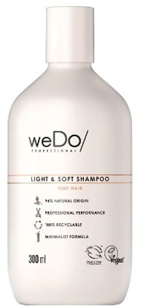 Шампунь Wedo Light & Soft для тонкого волосся 300 мл (4064666033891) - зображення 1