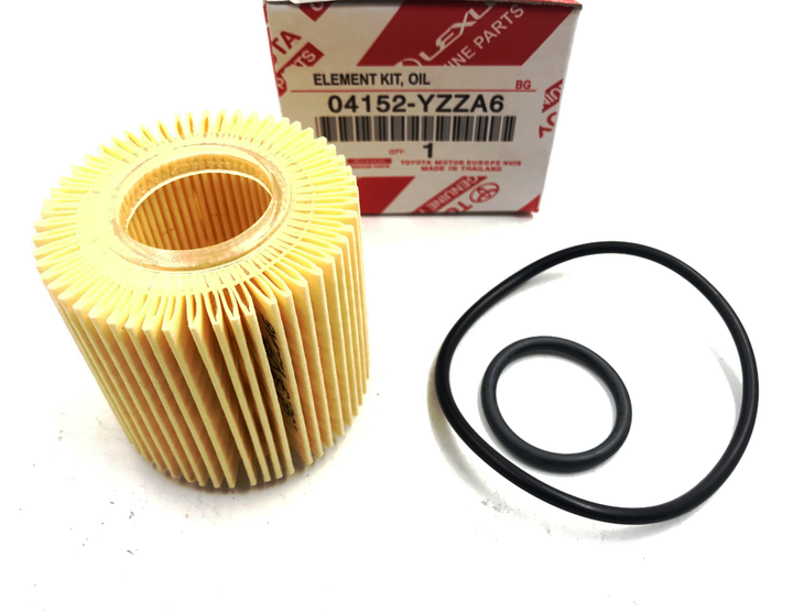 Фильтр масляный, оригинал, Toyota Yaris, RAV4, Auris, Corolla 2005-2013 OEM 04152-YZZA6 - изображение 6