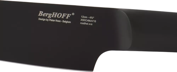 Ніж для овочів BergHoff Ron чорний 12 см (5413821049502) - зображення 2